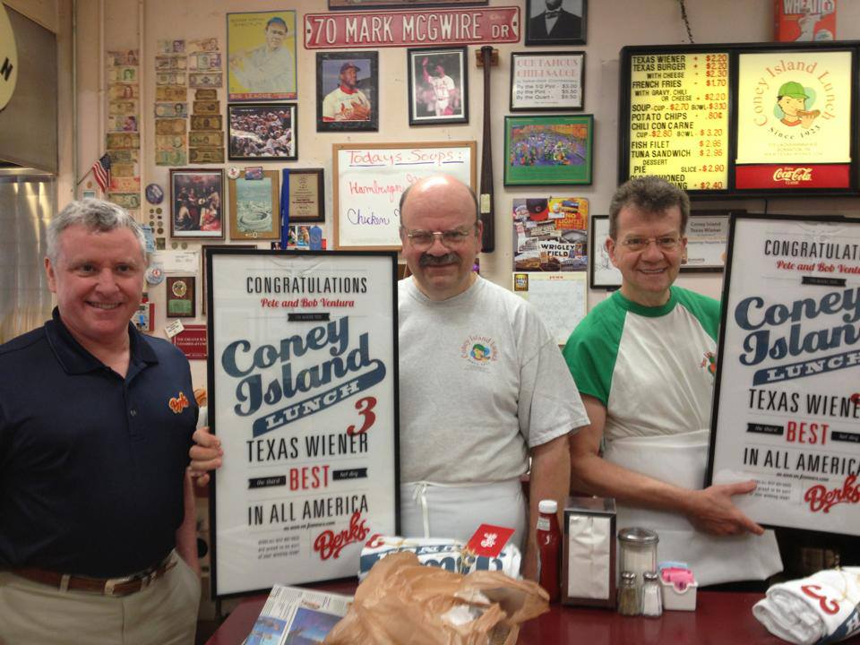 Berks Foods thanked us for using their wieners and being named third best hot dog in America by Fox News!